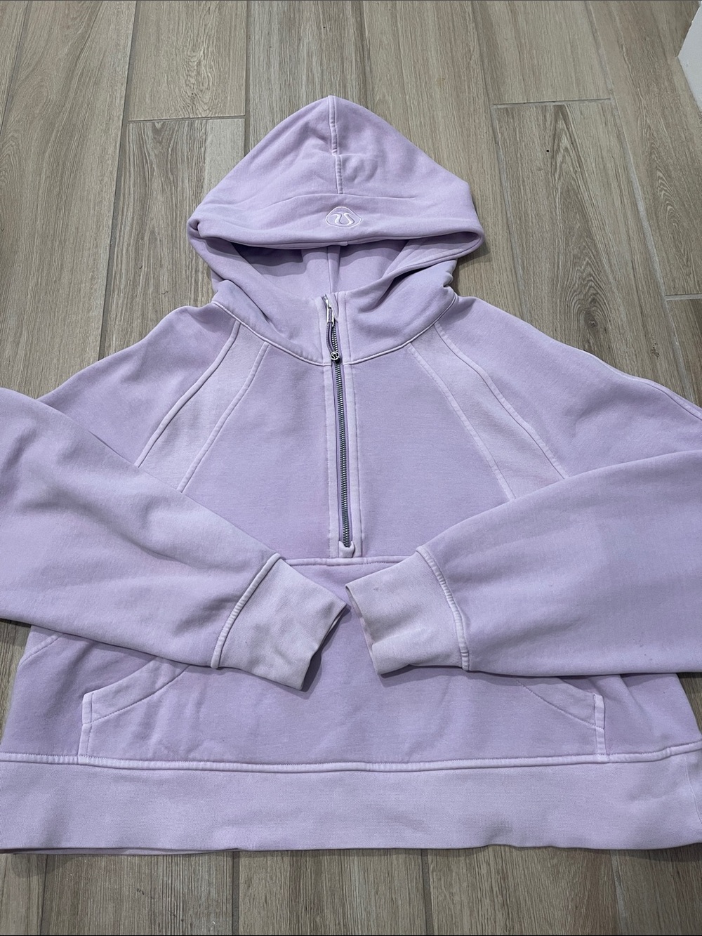 Lululemon Scuba Oversized Half-Zip Hoodie Mineral Dye Purple
Cosmos Sz M/L - Picture 7 of 13